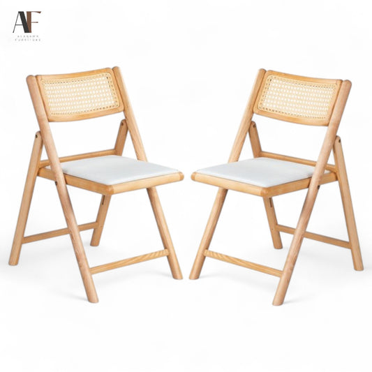 FOLDING CHAIRS (PAIR)