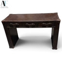 RESTORATION HARDWARE LEATHER DESK
