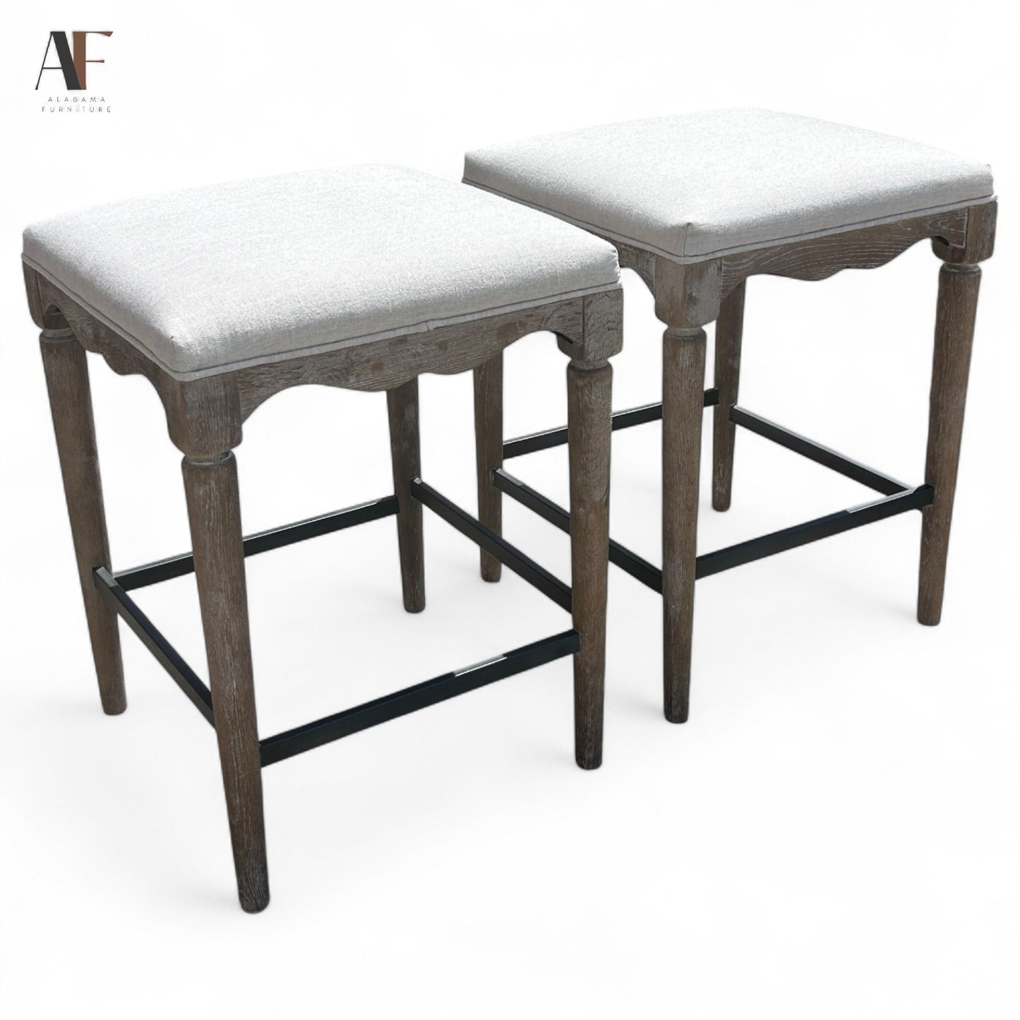 COUNTER STOOLS (PAIR)