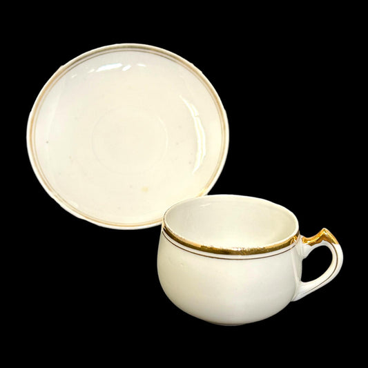 Lucky China Demitasse Cup & Saucer