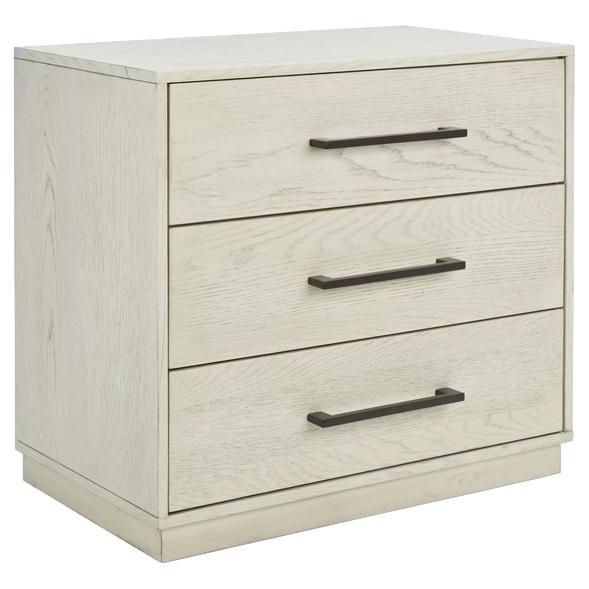 Mallory 3 Drawer Nightstand