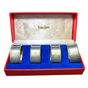 NEIMAN MARCUS NAPKIN HOLDERS (SET OF 4)