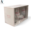 HOLIDAY STEMLESS WINE GLASSES