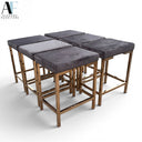 COASTER COUNTER STOOLS (SET OF 6)