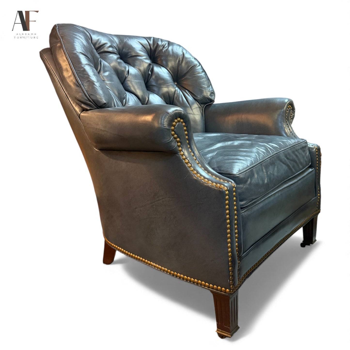 HANCOCK & MOORE LEATHER CHAIR