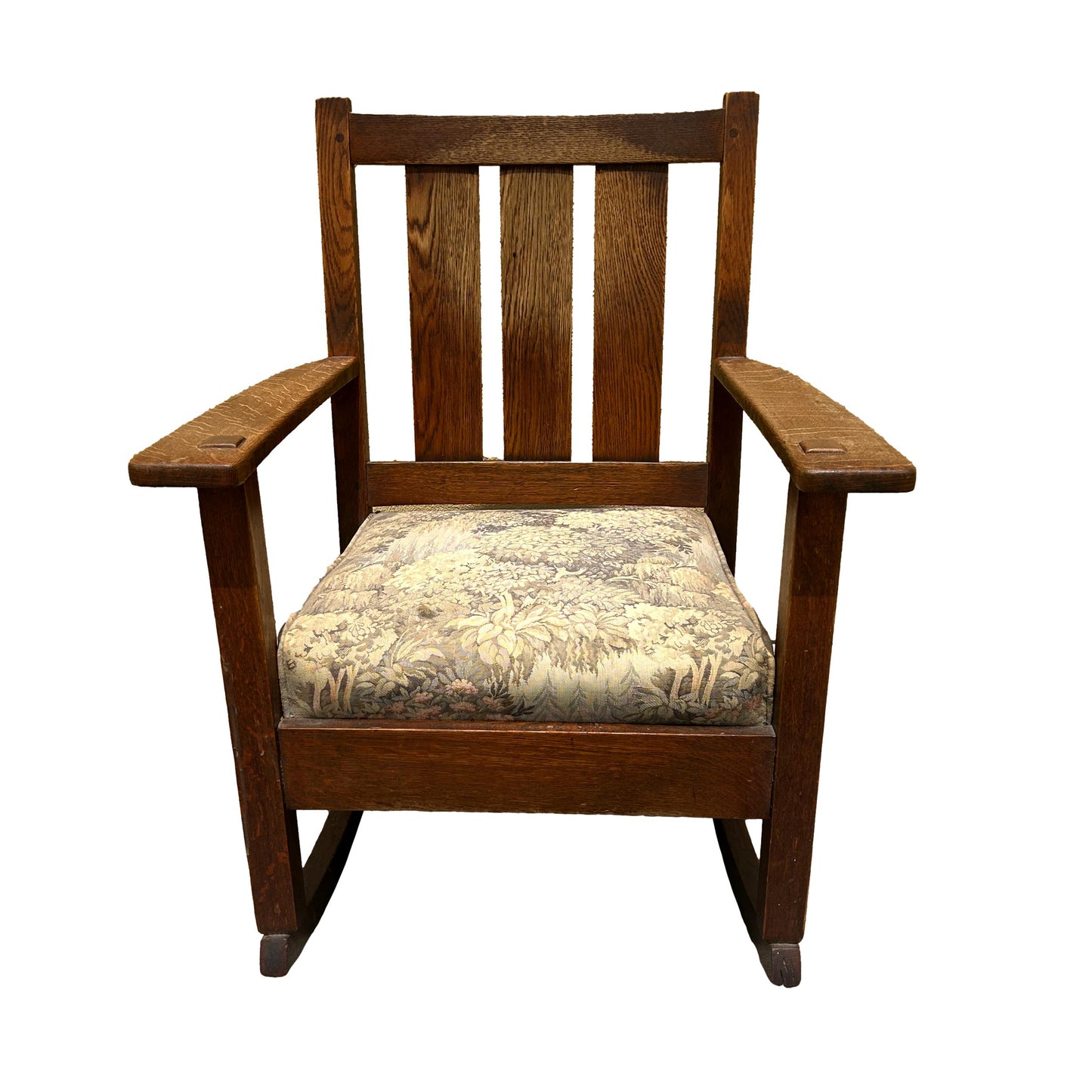 Tiger Oak Rocker