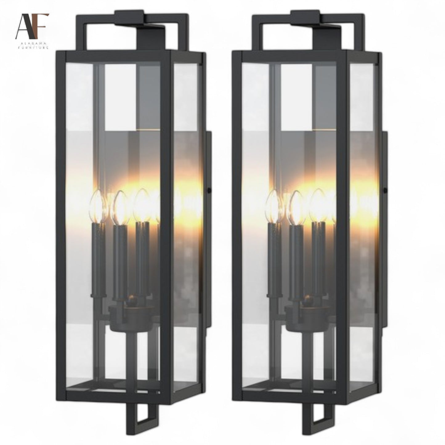 BECKMAN WALL SCONCES (PAIR)