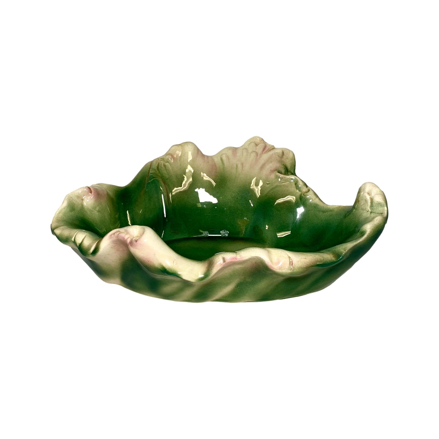 Green Lettuce Leaf TV Lamp