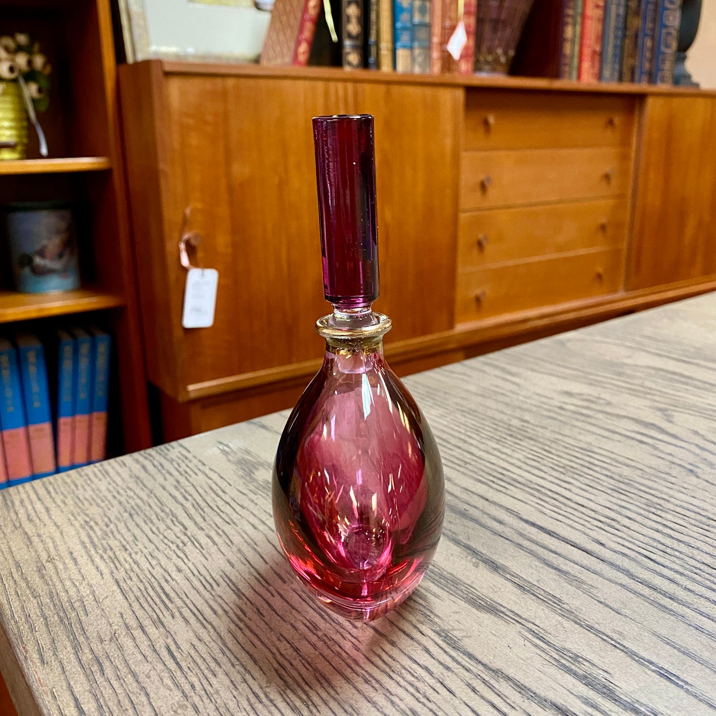 Purple Perfume Bottle