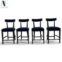 COUNTER HIGH STOOLS (SET OF 4)