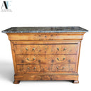 MARBLE TOP DRESSER