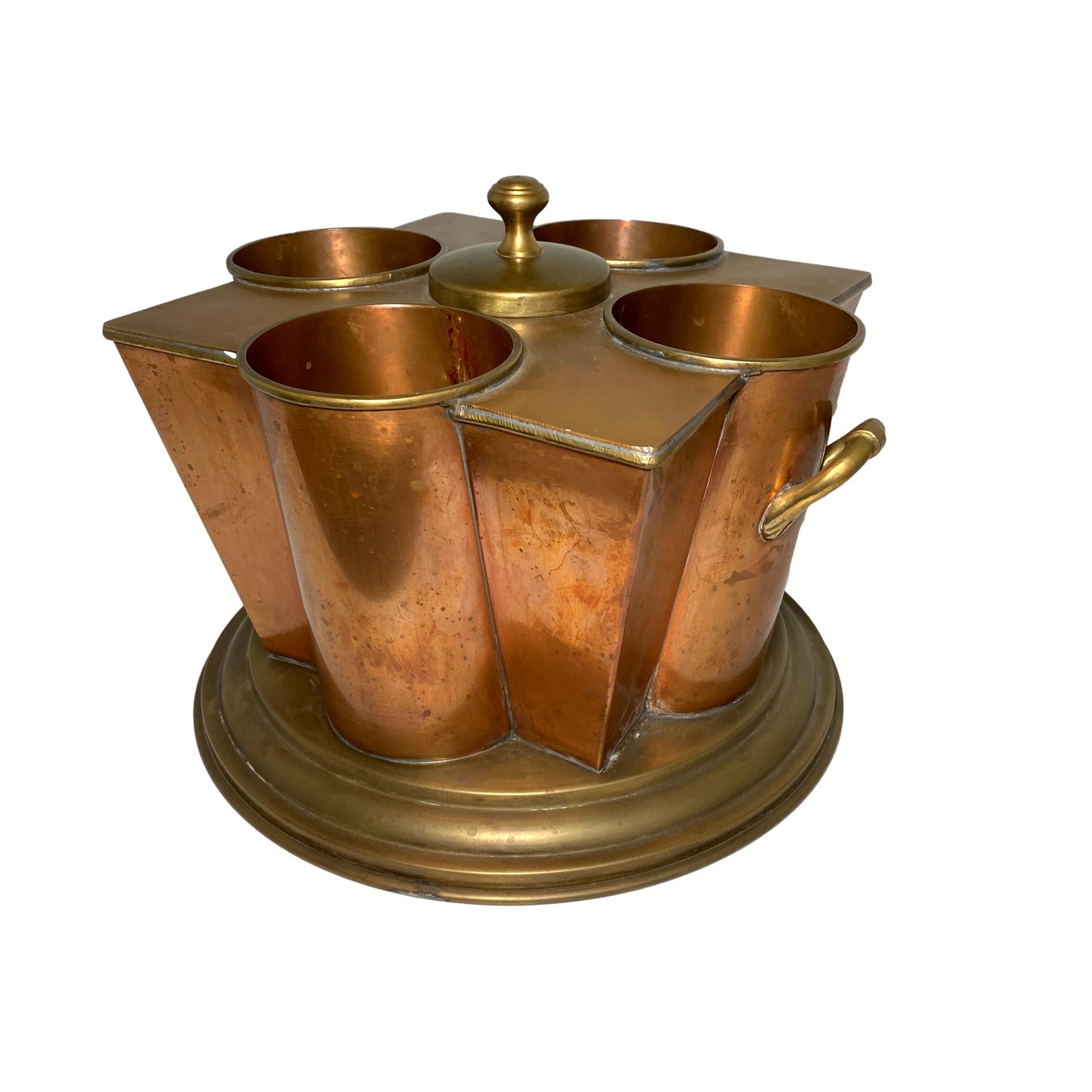 Copper and Brass Wine Chiller