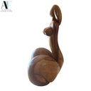 VINTAGE HAND-CARVED MALE & FEMALE FERTILITY SCULPTURE