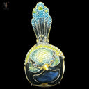 JEWELED ENAMEL BIRD TRINKET BOX