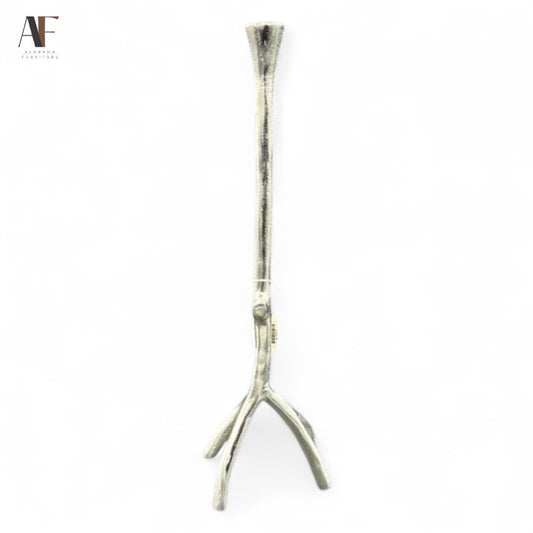 ALUMINUM CANDLE HOLDER