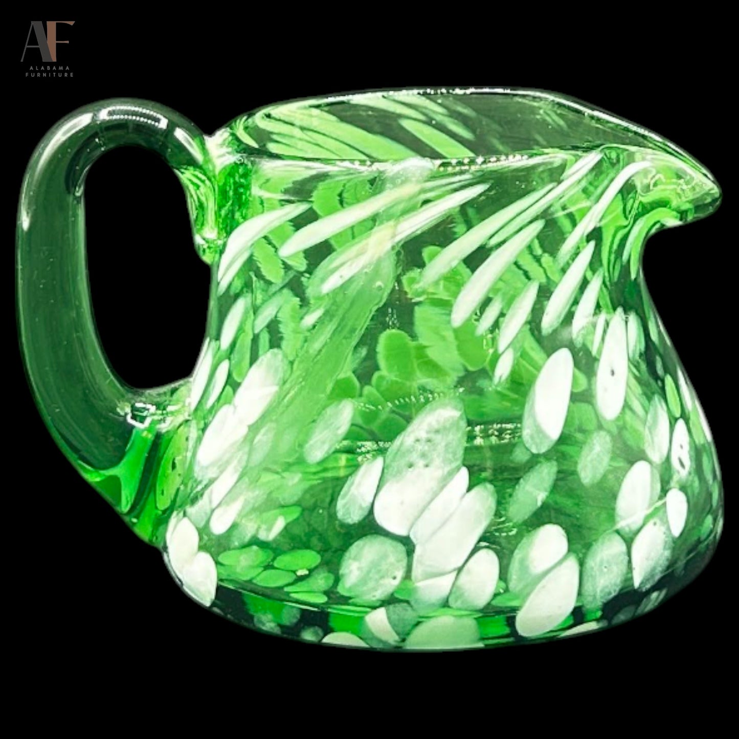 GREEN AND WHITE CREAMER