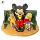 MICKEY MOUSE ON BENCH