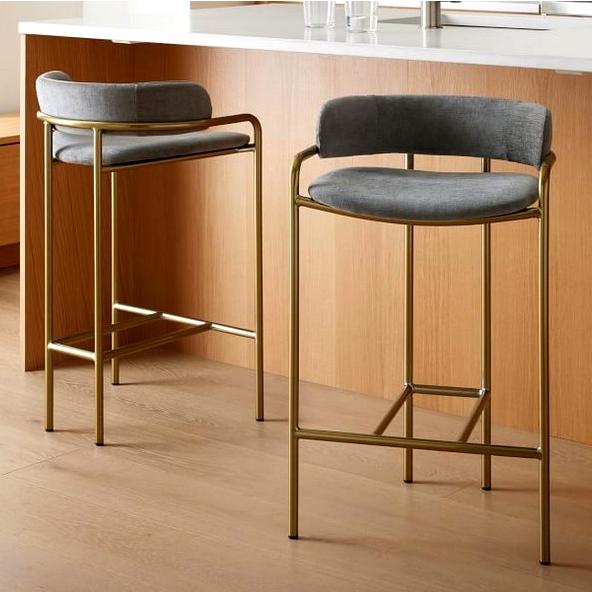 Set of 3 West Elm Bar Stools