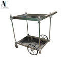 CART W/ GLASS TOPS