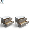 ROOM AND BOARD NIGHTSTANDS (PAIR)