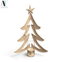 3-D TREE CANDLE HOLDER