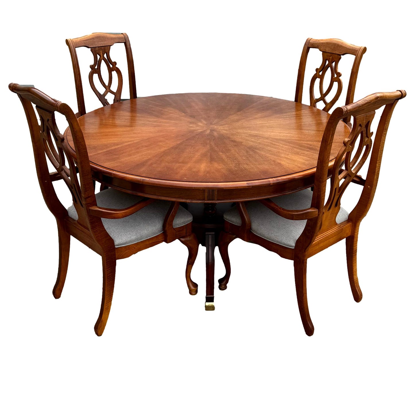 Table w/ 6 Arm Chairs