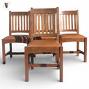 STICKLEY TABLE AND 4 CHAIRS