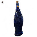 BLUE GLASS FISH BOTTLE