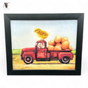 RED TRUCK AND EGGS PICTURE