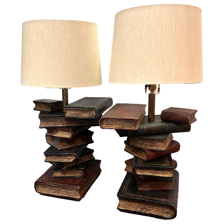 Pair of Book Lamps