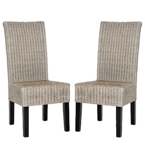 Arjun 18" H Wicker Chair Set of 2