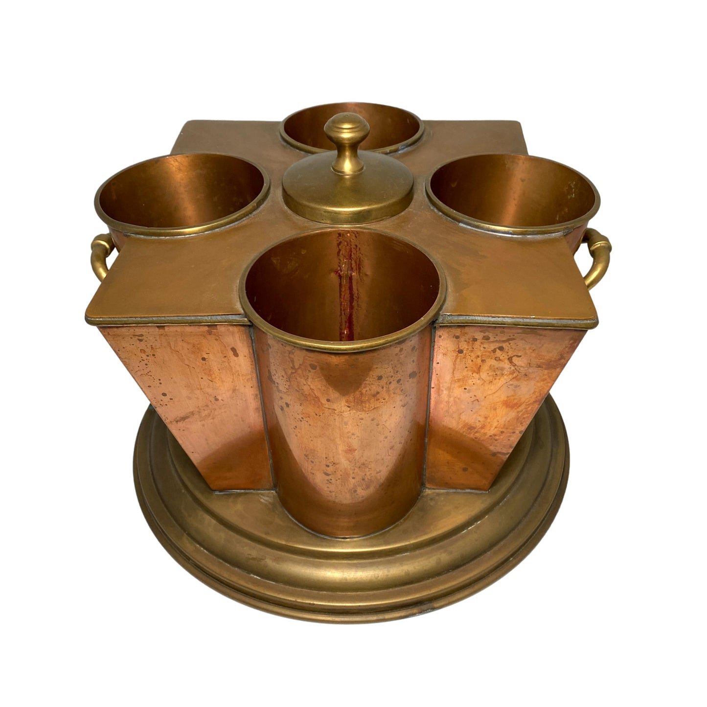 Copper and Brass Wine Chiller