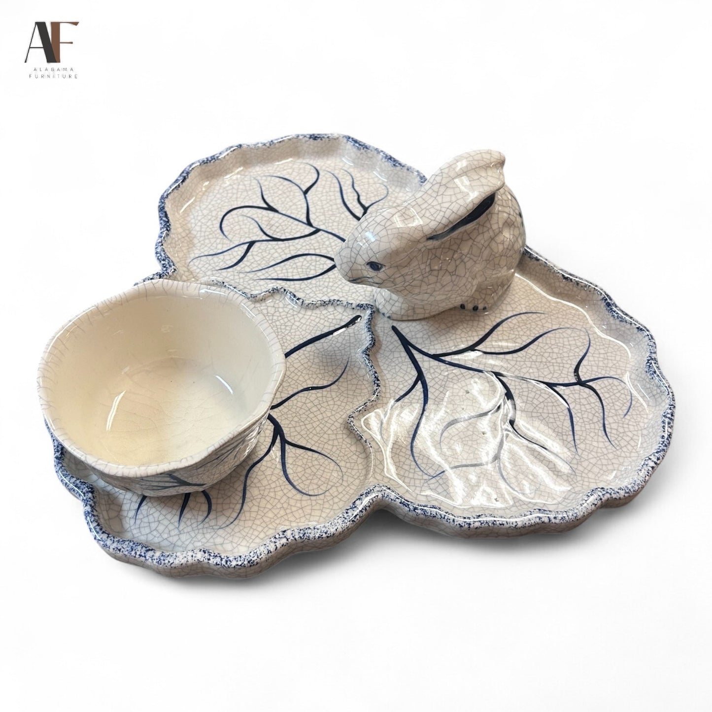 THE POTTING SHED DEDHAM POTTERY SERVING PLATTER