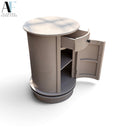 SWIVEL ACCENT TABLE