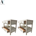 BERNHARDT NIGHTSTANDS (PAIR)