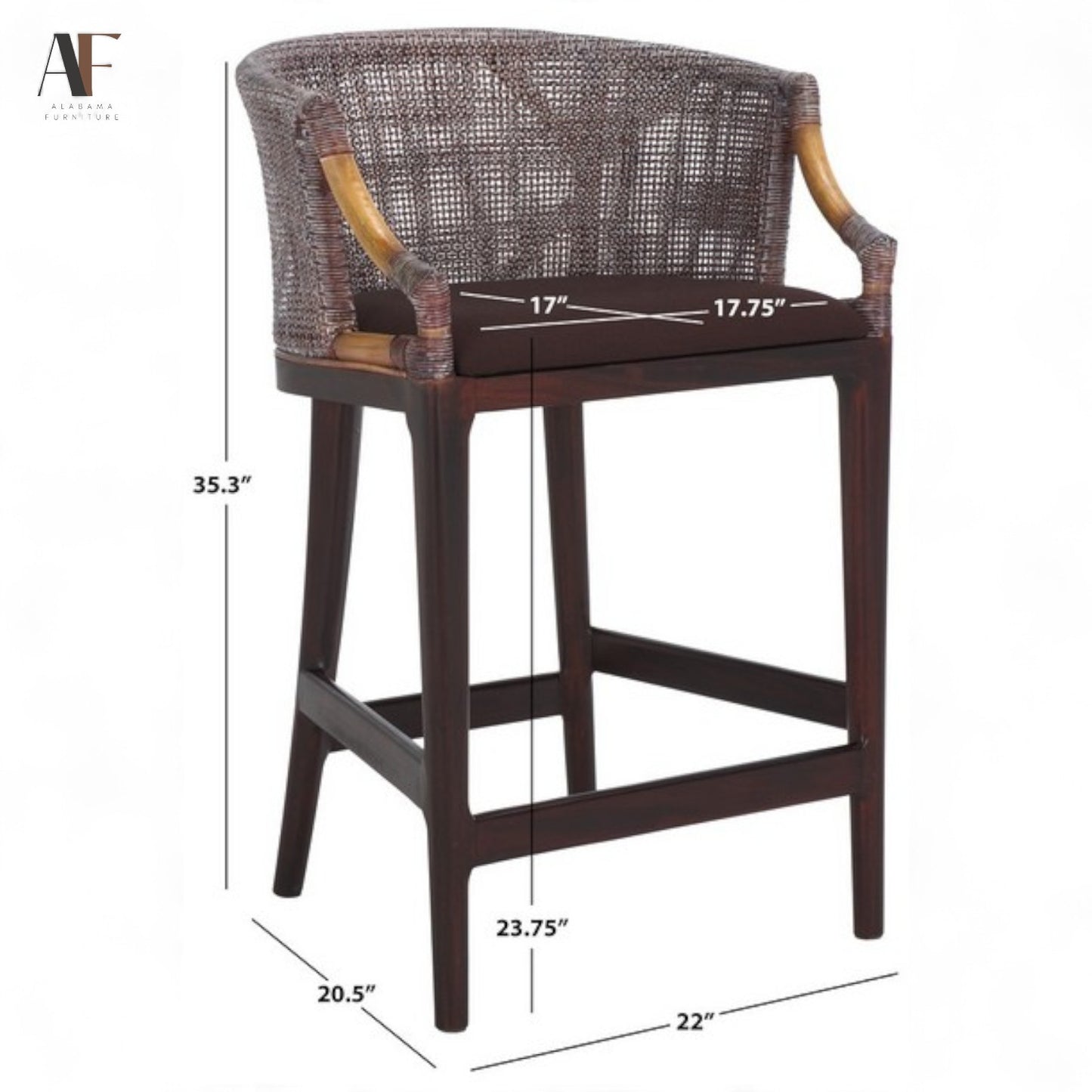 COUNTER STOOLS(PAIR)