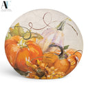 PUMPKIN GLASS PIECE PRE-LIT