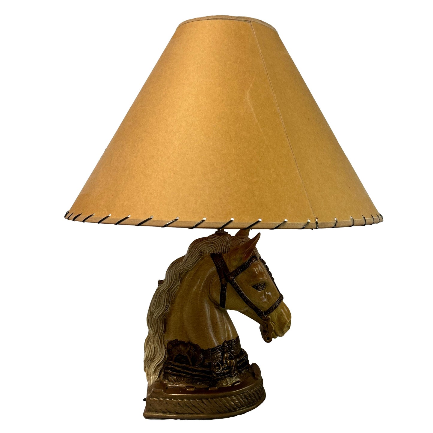 Mid Century Horse head lamp