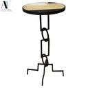 MIRROR TOP END TABLE