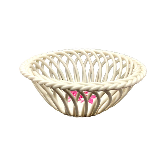 Herend Chinese Bouquet Raspberry Openwork Bowl