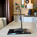 IRON KNEELING STATUE