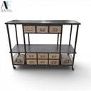 INDUSTRIAL BAR CART