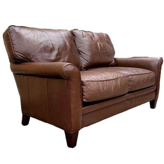 Leather Loveseat