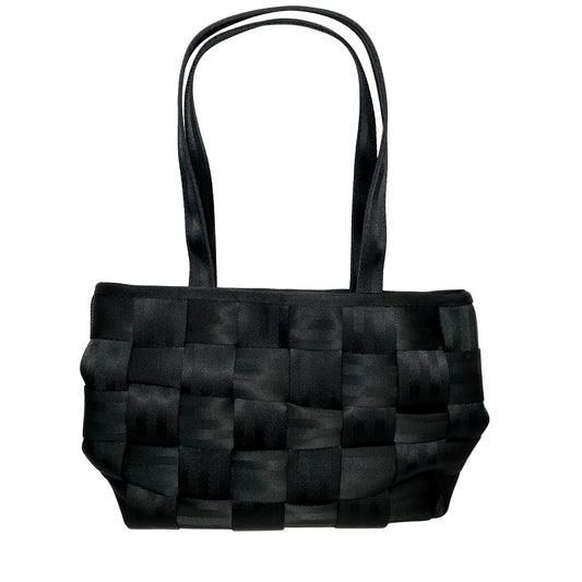 Black Seatbelt Handbag