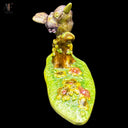 ENAMELED PERCHED BIRD