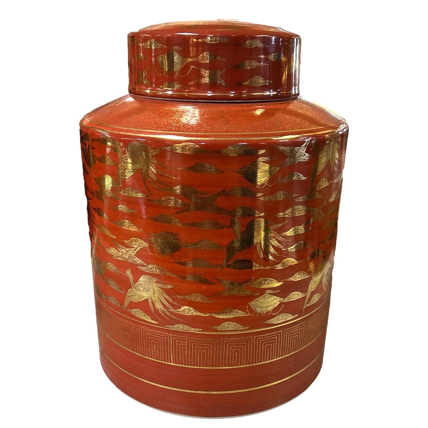 Large Asian Vase/Urn