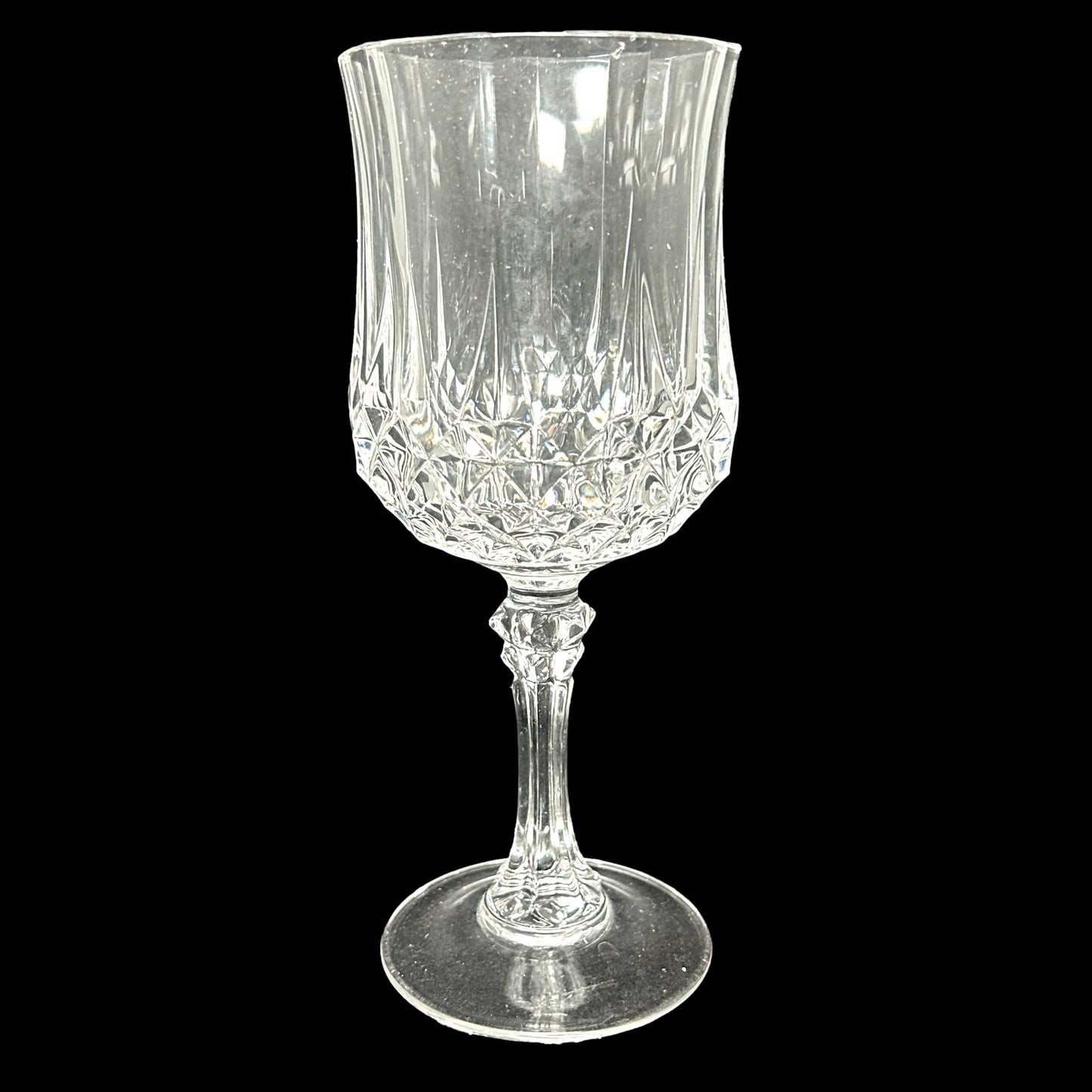 Set of 6 Crystal D'Arques Wine Glasses