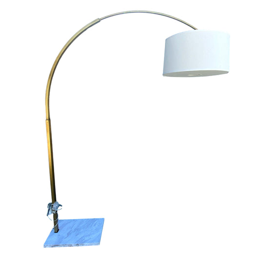 Modern Arch Floor Lamp with Marble Stone Base