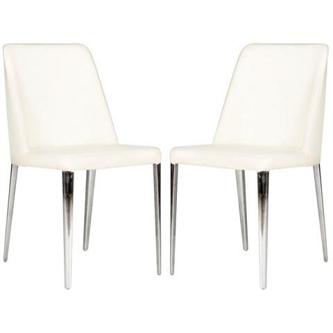 Pair of Baltic Chrome Dining Chairs