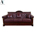 SORENTO LEATHER LIVING ROOM SET